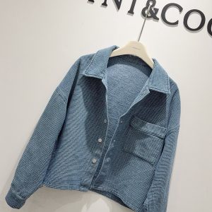 Alternative view of 編織牛仔襯衫