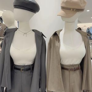 老錢風套裝附皮帶